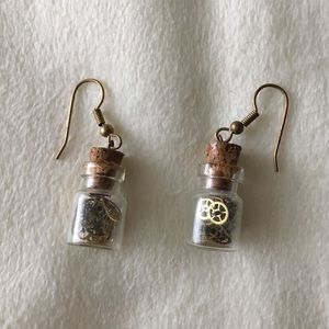 Steampunk earrings